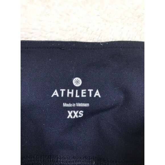 Athleta Womens Leggings Size XXS Cropped High Rise Athletic Gym Workout - Picture 3 of 6